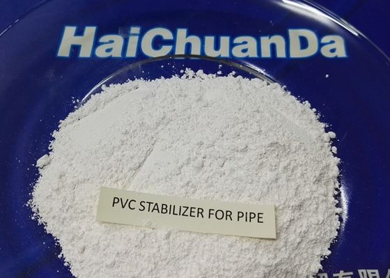China Weißer Pulver-Hitze-Stabilisator für PVC gedrücktes Rohr, umweltfreundlich fournisseur