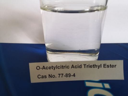 China Farbloser flüssiger Zitrat-Plastifiziermittel-O-Acetyl-Zitronensäuren-Triäthyl- Ester fournisseur